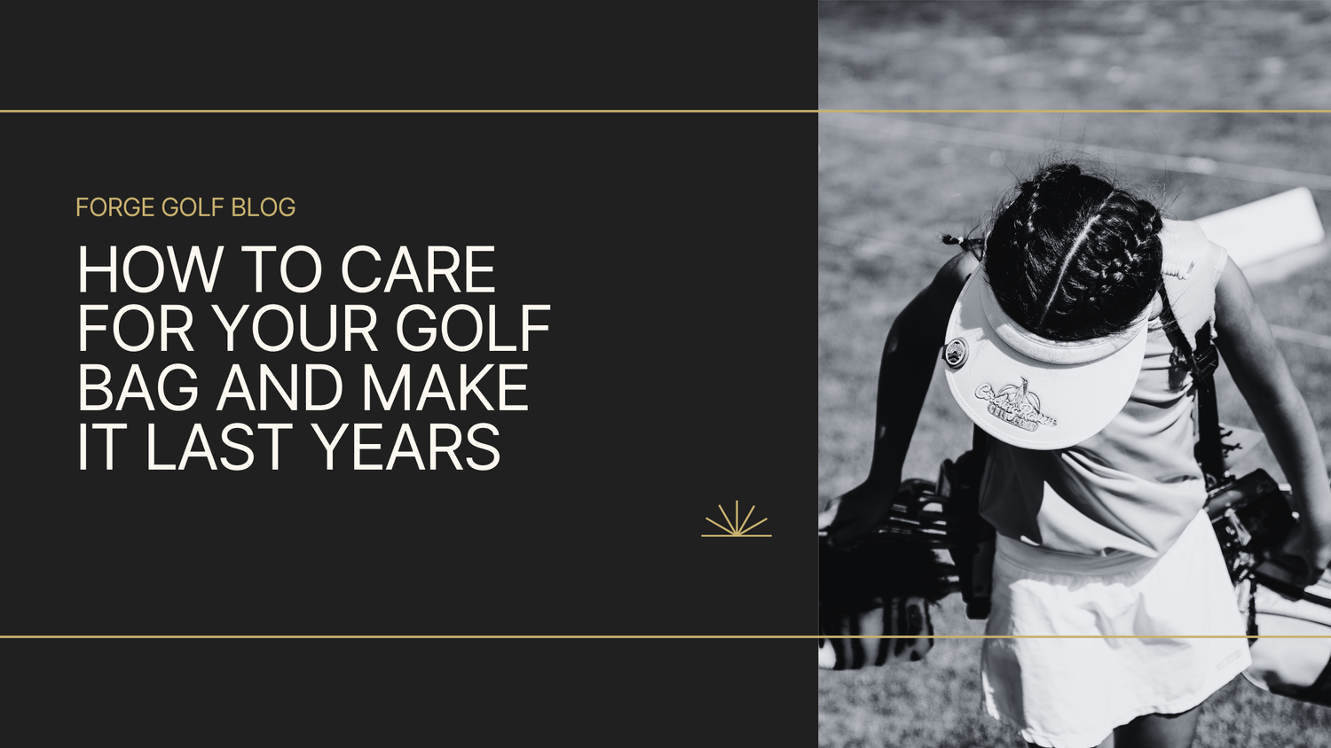 How to Care for Your Golf Bag and Make It Last Years