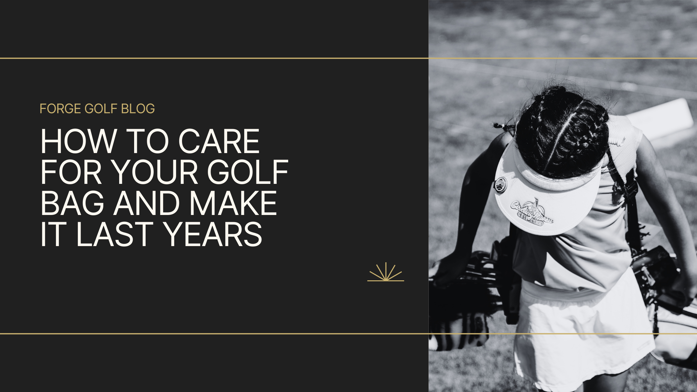 How to Care for Your Golf Bag and Make It Last Years