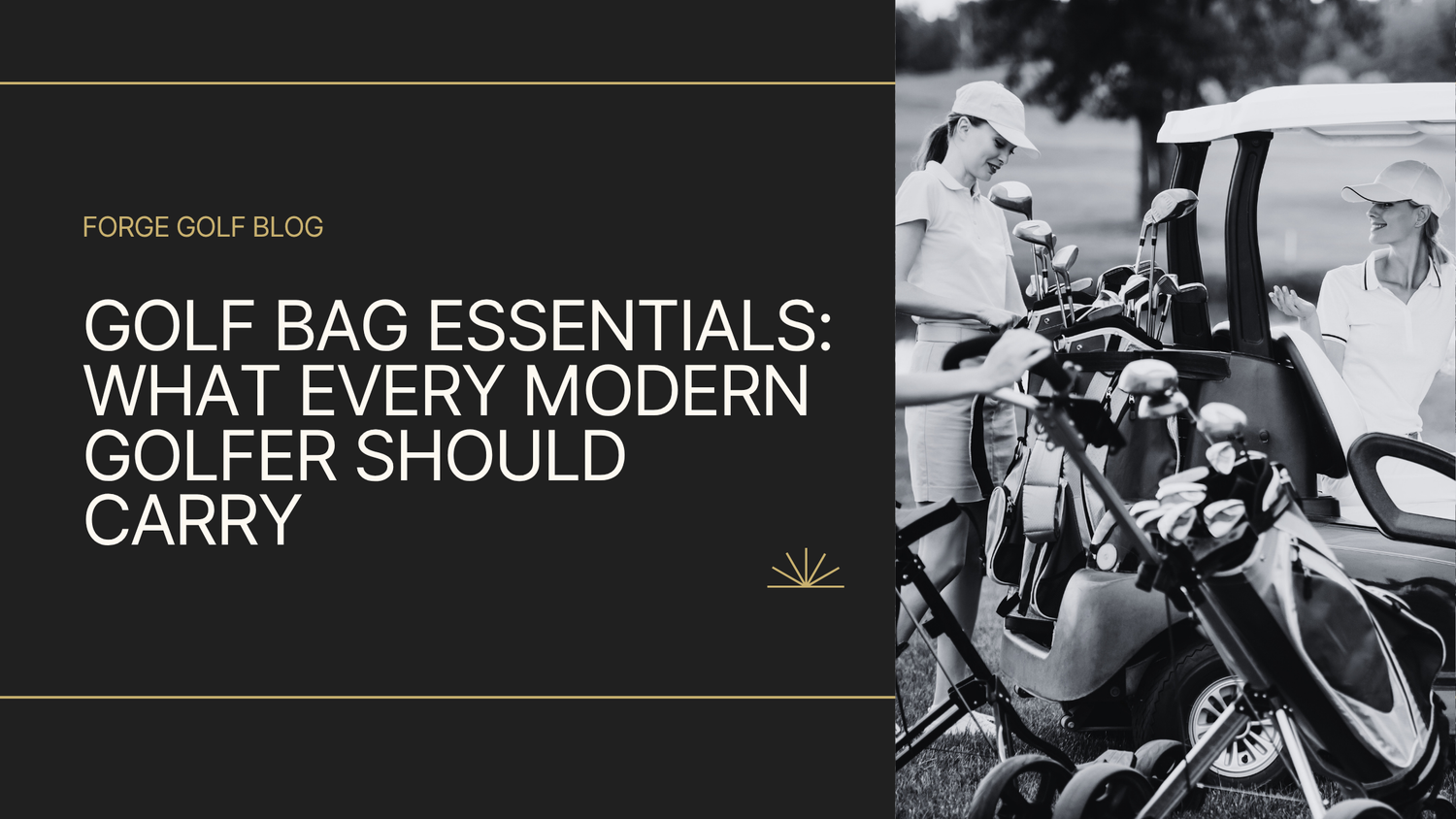 Golf Bag Essentials: What Every Modern Golfer Should Carry