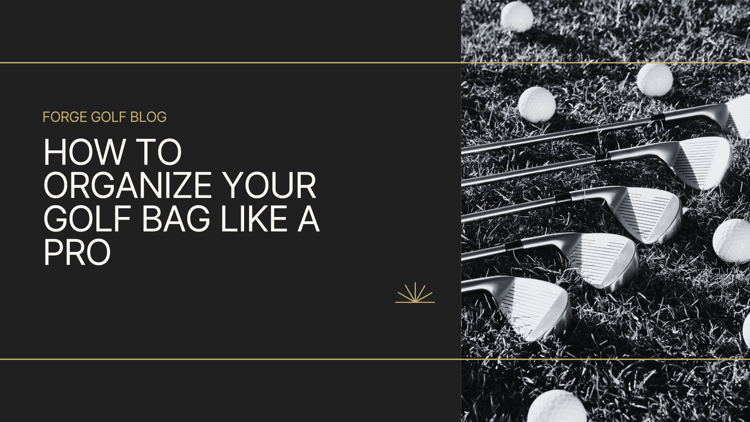 How to Organise Your Golf Bag Like a Pro