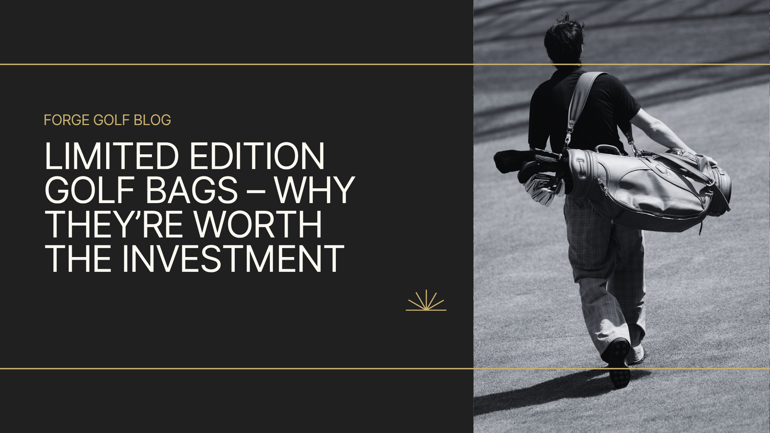 Limited Edition Golf Bags – Why They’re Worth the Investment